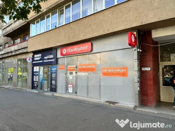 Spațiu comercial de închiriat, 90 mp utili | Vitrină s...