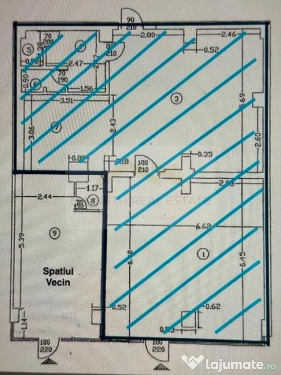 Spațiu comercial de închiriat, 90 mp utili | Vitrină s...