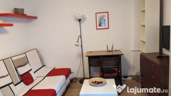 Inchiriez garsoniera cu balcon 32mp, Bucuresti, Titulescu, 280euro