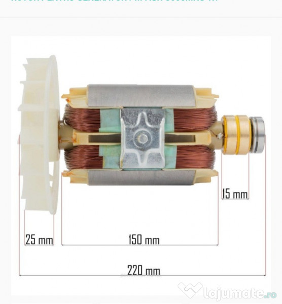 Rotor pentru generator PM-AGR-3000MNS-WI