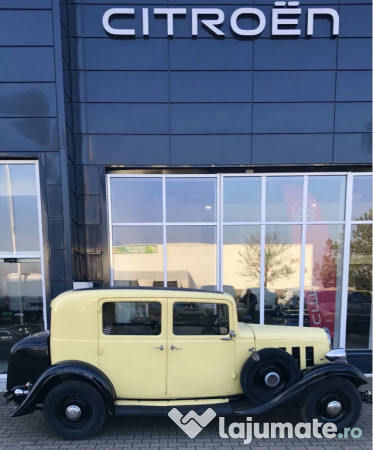 Masina de epoca an 1937. Citroen vehicul istoric atestat 