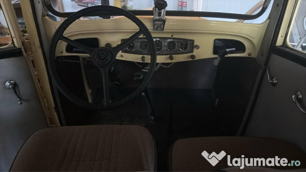 Masina de epoca an 1937. Citroen vehicul istoric atestat 