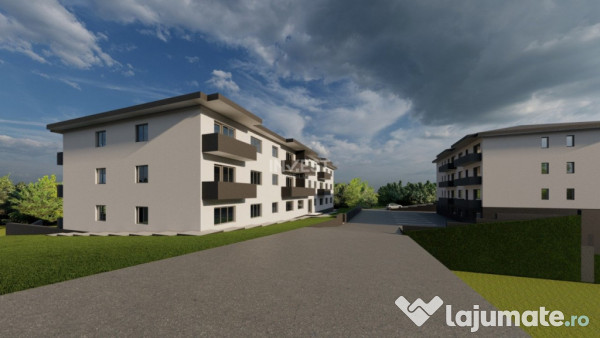 Apartament nou cu 2 camere decomandat - 57,7 MP