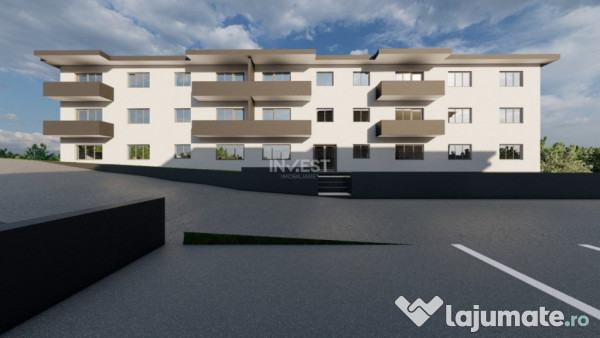 Apartament nou cu 2 camere decomandat - 57,7 MP