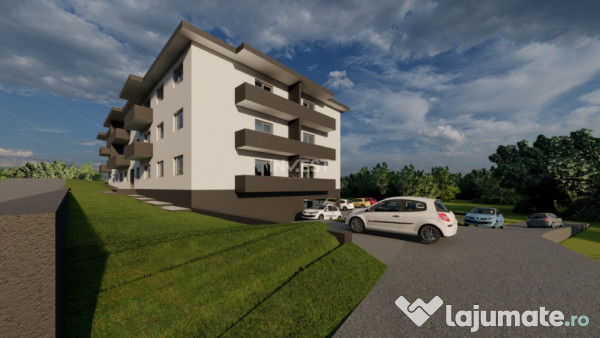 Apartament nou cu 2 camere decomandat - 57,7 MP