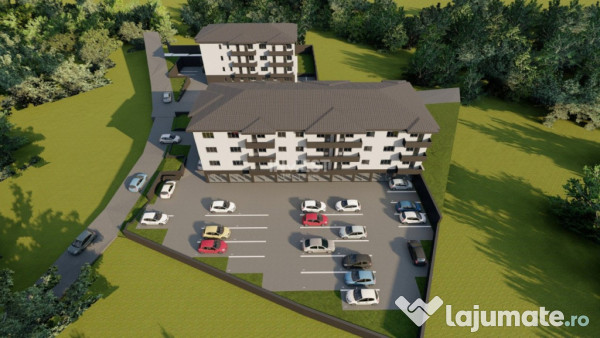 Apartament nou cu 2 camere decomandat - 57,7 MP