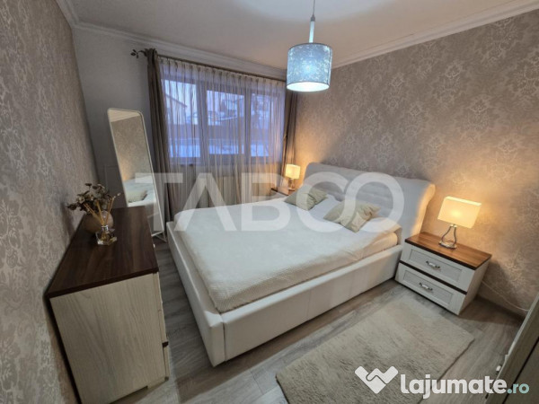 Apartament 3 camere de vanzare decomandat mobilat utilat Til