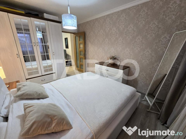 Apartament 3 camere de vanzare decomandat mobilat utilat Til