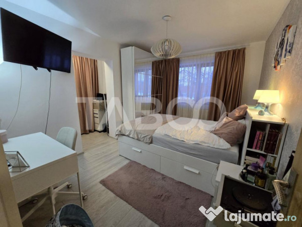 Apartament 3 camere de vanzare decomandat mobilat utilat Til