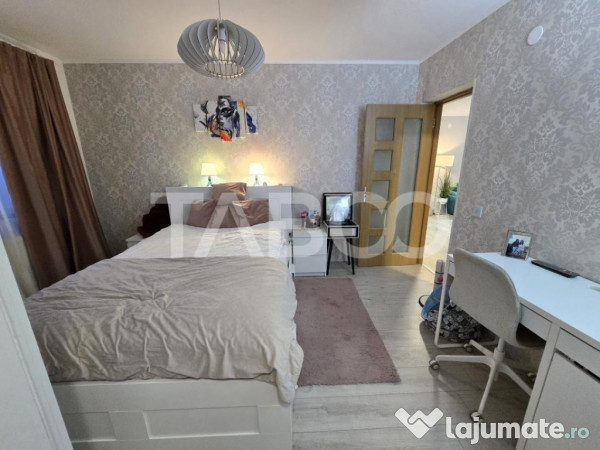 Apartament 3 camere de vanzare decomandat mobilat utilat Til