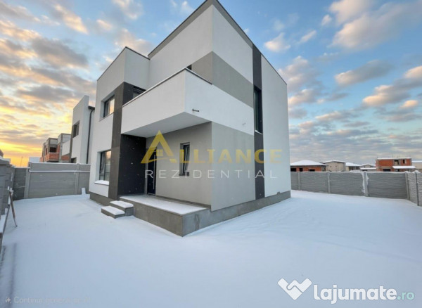 Casa e cu 4 camere 2 bai teren 455mp