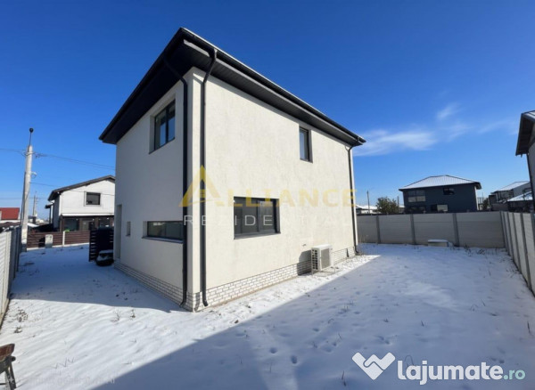 Vila individuala cu 4 camere / 2 bai / Pompa de caldura