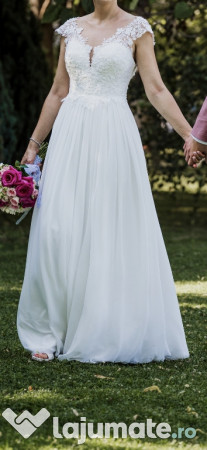 Rochie mireasa,stare foarte buna,tip A
