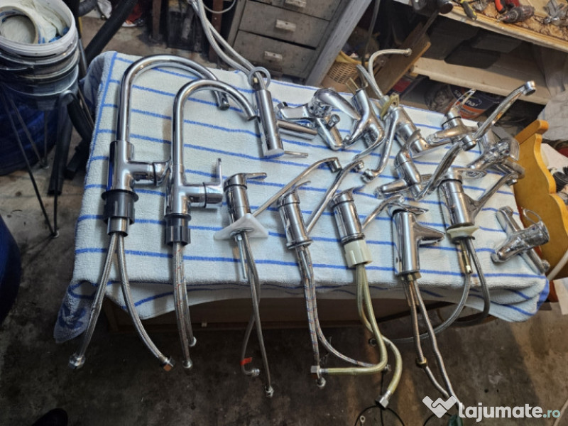 Baterii de bucătărie si cadă 