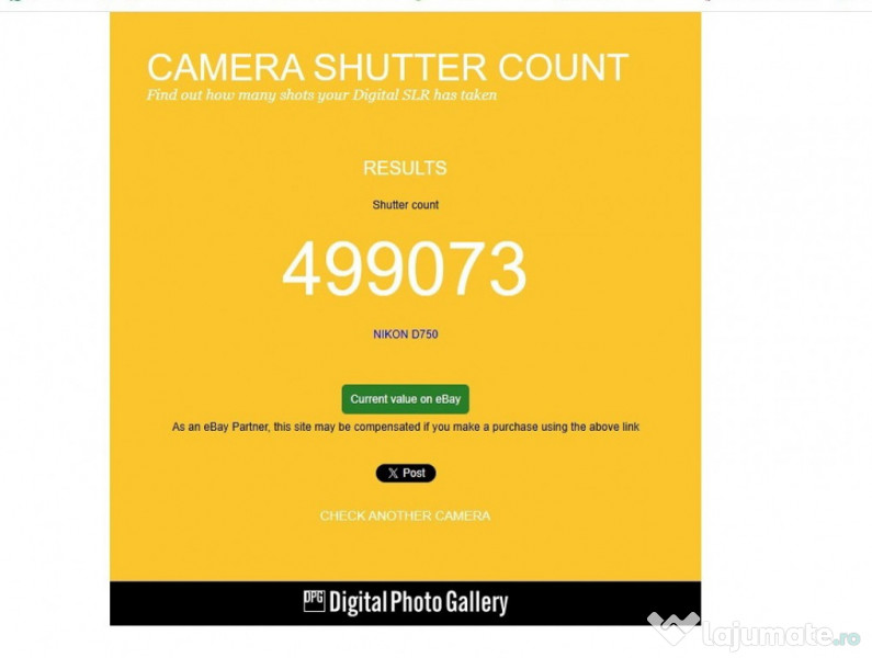 Nikon D 750 + accesorii 