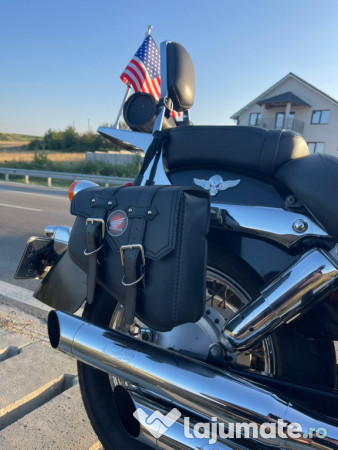 Honda Shadow VT750 Aero 2004 cardan ingrijita Silver-Tail A2 