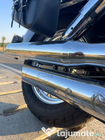 Honda Shadow VT750 Aero 2004 cardan ingrijita Silver-Tail A2 