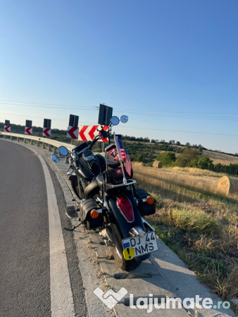 Honda Shadow VT750 Aero 2004 cardan ingrijita Silver-Tail A2 