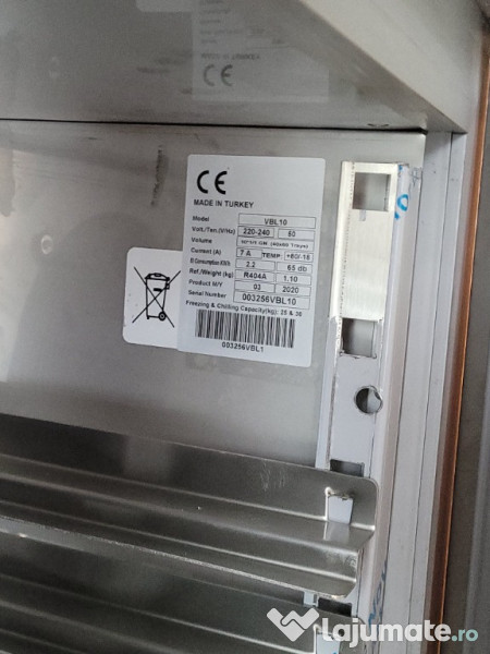 Abatitor blast chiller freenox 10 cuve - NOU