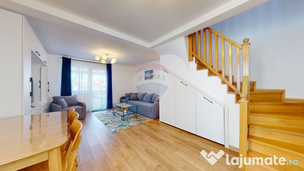 Casă / Duplex cu 3 camere de închiriat în zona Harmanului 