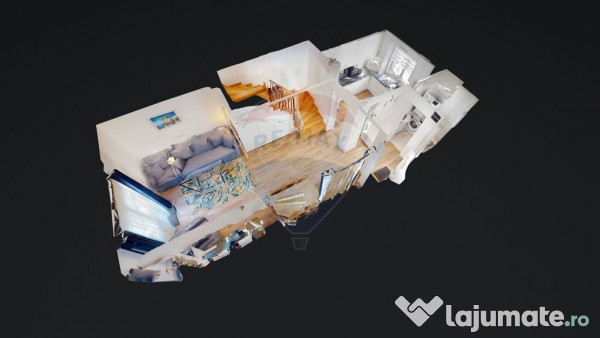 Casă / Duplex cu 3 camere de închiriat în zona Harmanului 