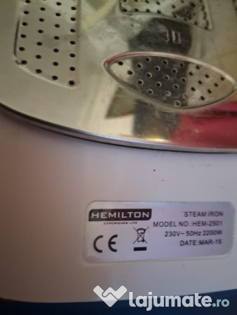 Fier de calcat Hemilton 