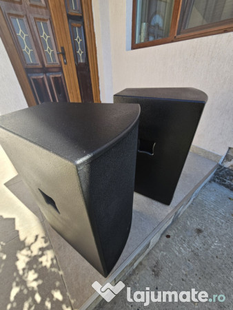 2 Boxe Dynacord 600w, profesionale, cu filtre de sunet 