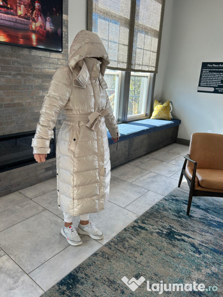 Geaca noua cu puf natural Karl Lagerfeld 
