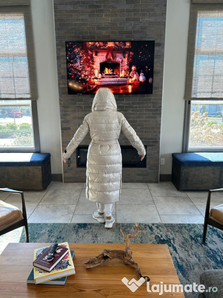 Geaca noua cu puf natural Karl Lagerfeld 