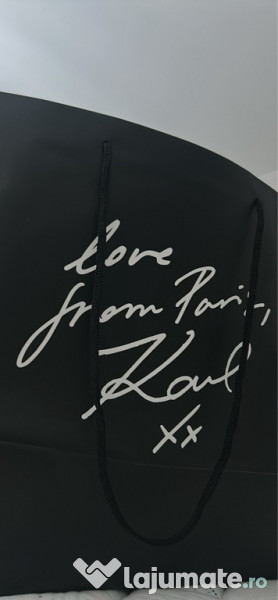 Geaca noua cu puf natural Karl Lagerfeld 