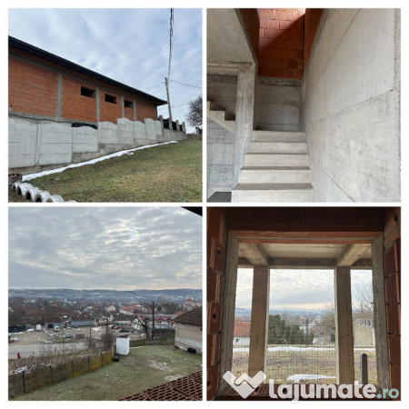 Casa la rosu+teren ST:1800 mp*Pestisu Mare-Deva-Hunedoara+casa veche! 