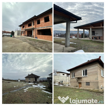 Casa la rosu+teren ST:1800 mp*Pestisu Mare-Deva-Hunedoara+casa veche! 