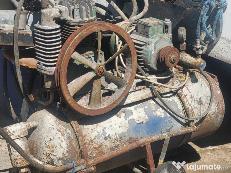 Plug,compresor și betoniera.