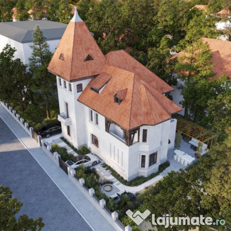 Vila consolidată și restaurată, Aviatorilor - Parcul Kise 