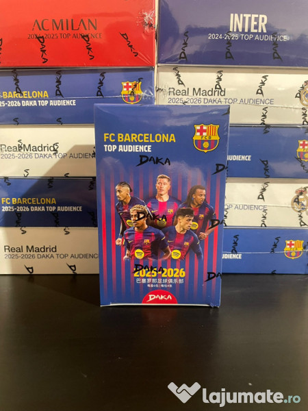 Cutie cartonase daka Top Audience FC Barcelona 25/26 