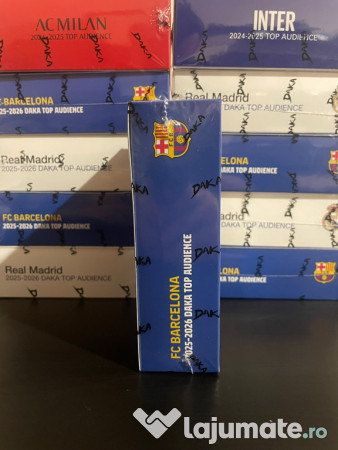 Cutie cartonase daka Top Audience FC Barcelona 25/26 