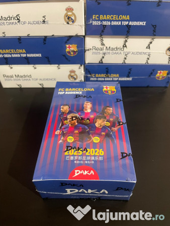 Cutie cartonase daka Top Audience FC Barcelona 25/26 