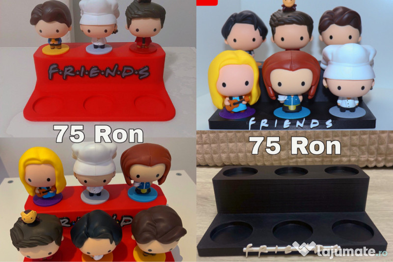 Stand / box decorativ pentru figurine McDonald’s – Friends 