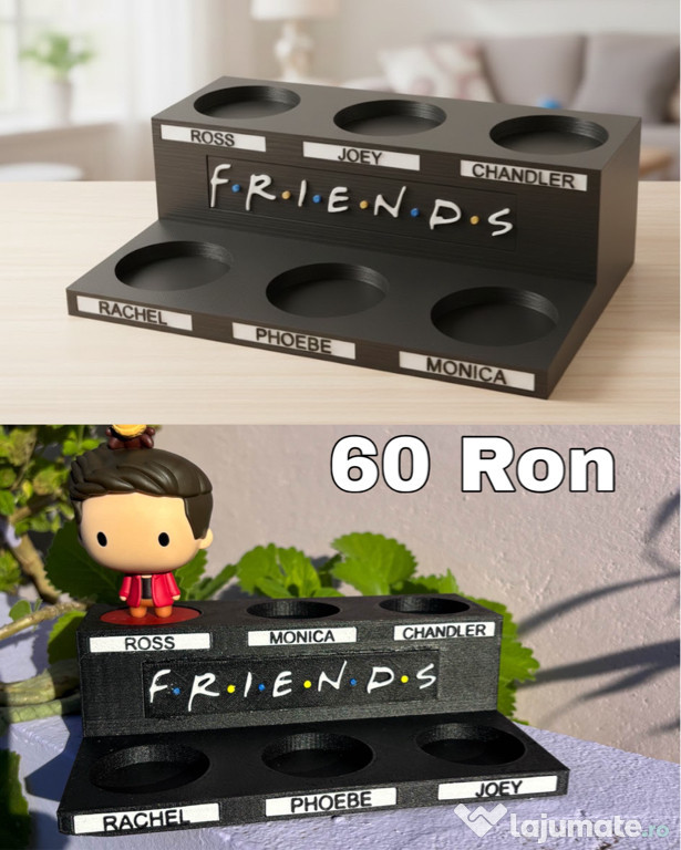 Stand / box decorativ pentru figurine McDonald’s – Friends 