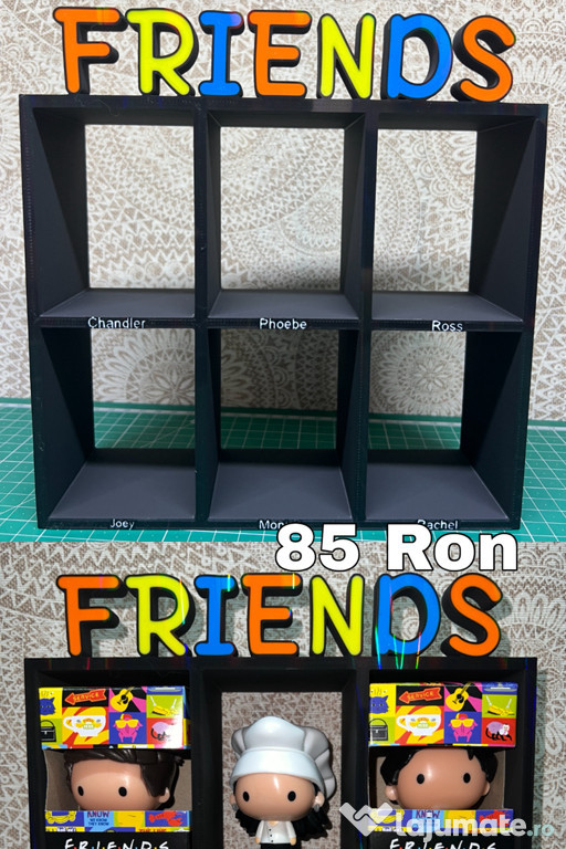 Stand / box decorativ pentru figurine McDonald’s – Friends 