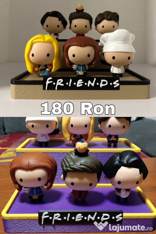 Stand / box decorativ pentru figurine McDonald’s – Friends 