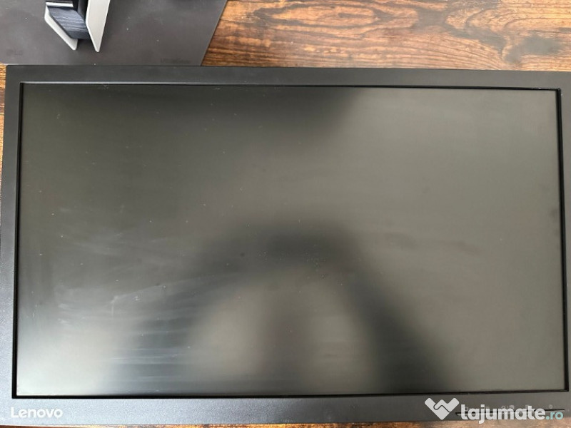 Doua monitoare si suport - LG 22MK430H-B Lenovo C22-25 