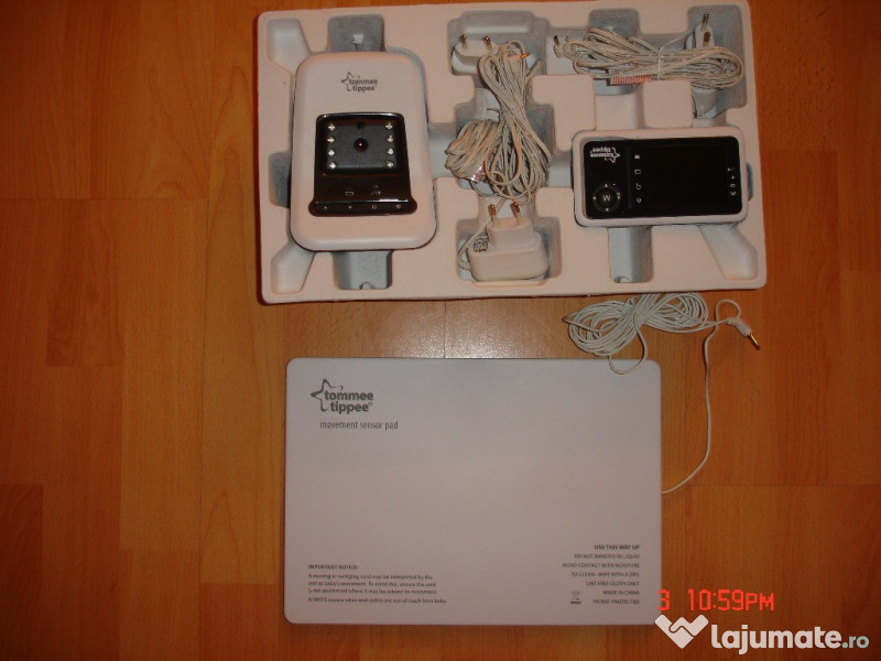 Tommee Tippee-Sistem de monitorizare video cu senzor 