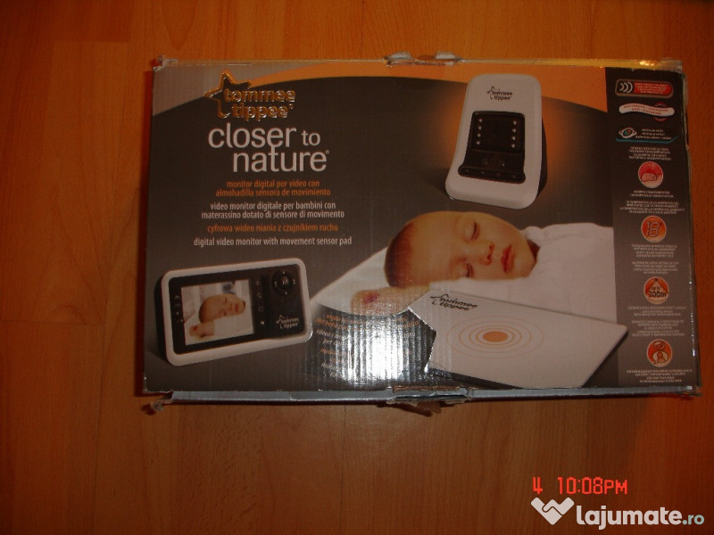 Tommee Tippee-Sistem de monitorizare video cu senzor 