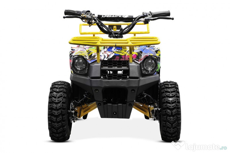 Atv electric nitro eco torino cross 800w 36v #galben 