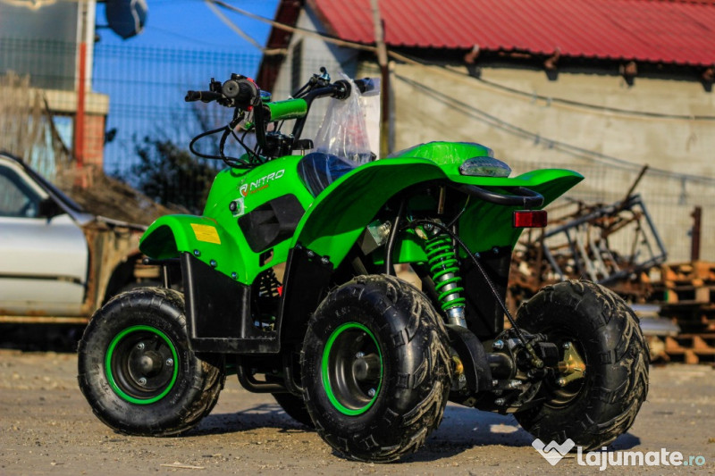ATV electric pentru copii NITRO ECO Bigfoot 800W 36V #Green 