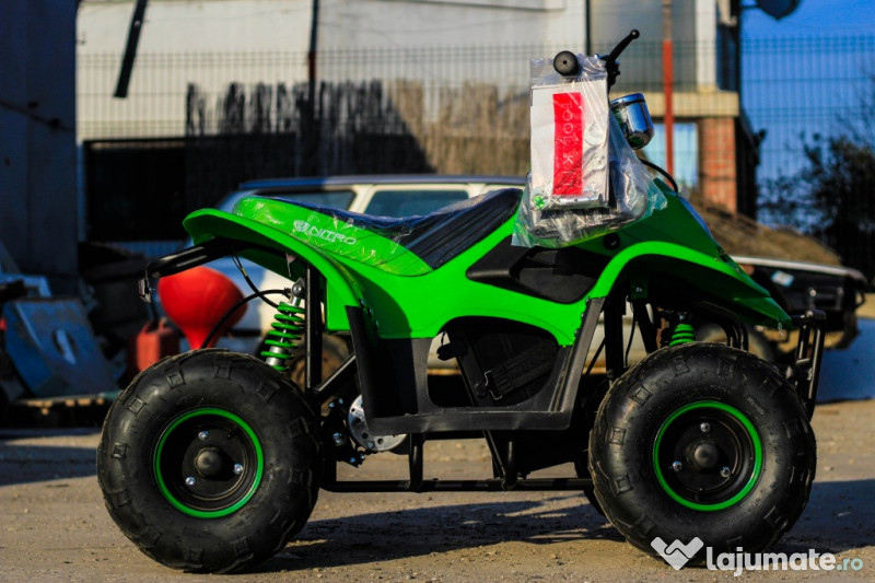 ATV electric pentru copii NITRO ECO Bigfoot 800W 36V #Green 
