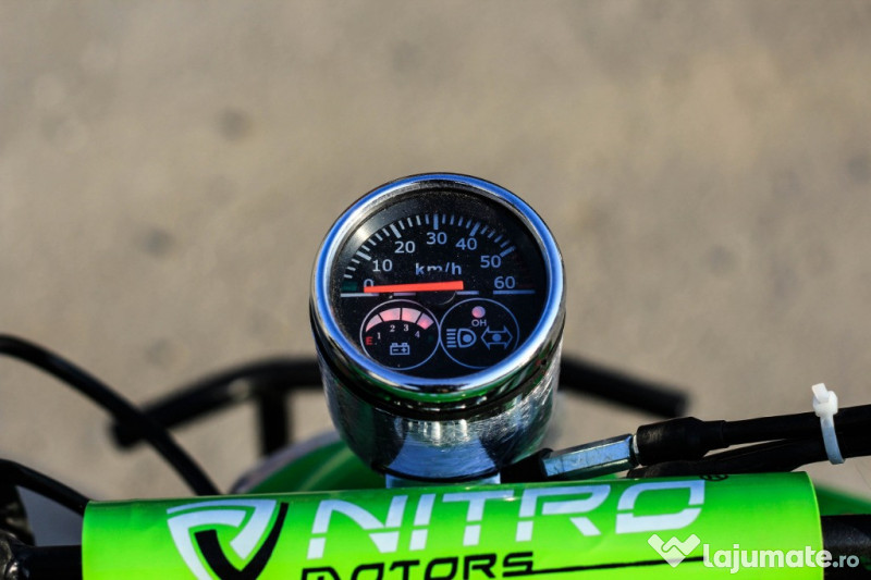 ATV electric pentru copii NITRO ECO Bigfoot 800W 36V #Green 