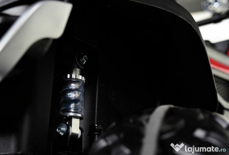 UTV electric pentru 2 copii Mercedes UNIMOG 90W 12V #Black 