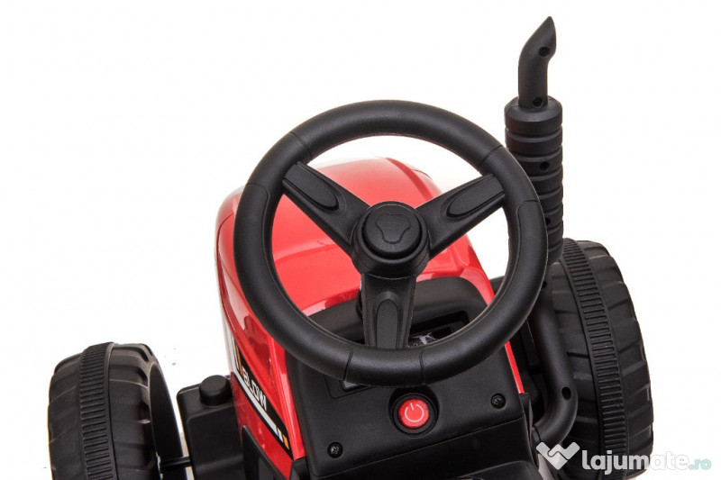 Tractoras electric Kinderauto BJ611 2x 30W 12V cu RC, BT